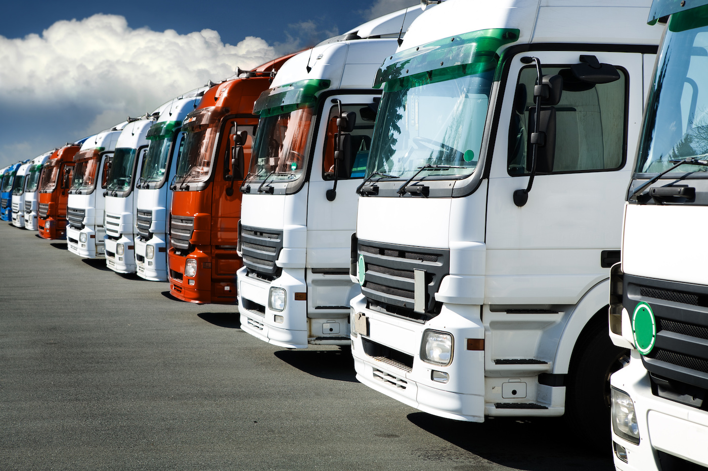 Fleet of commercial vehicles